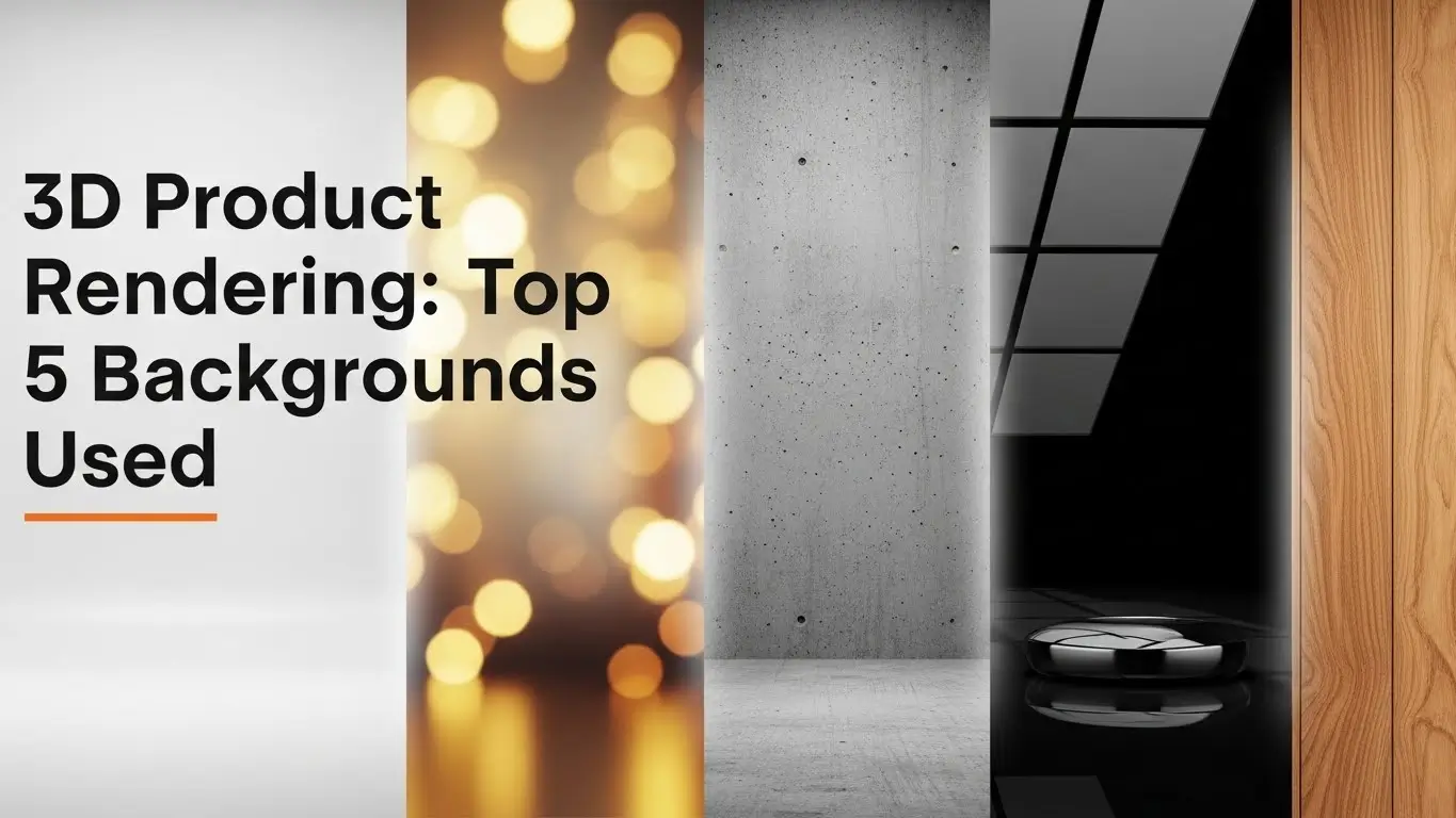 Top 5 Backgrounds Used for 3D Product Rendering 1 3D Product Rendering