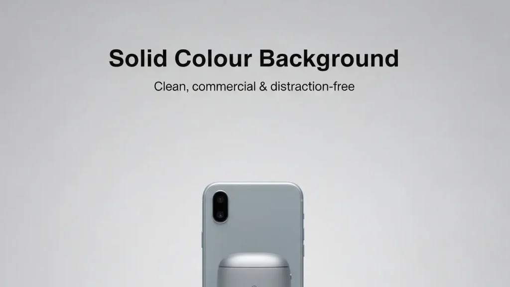 Top 5 Backgrounds Used for 3D Product Rendering 3 Solid Colour Background
