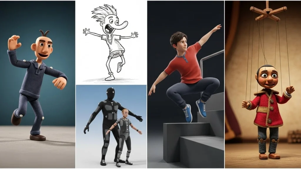 Types of Character Animation