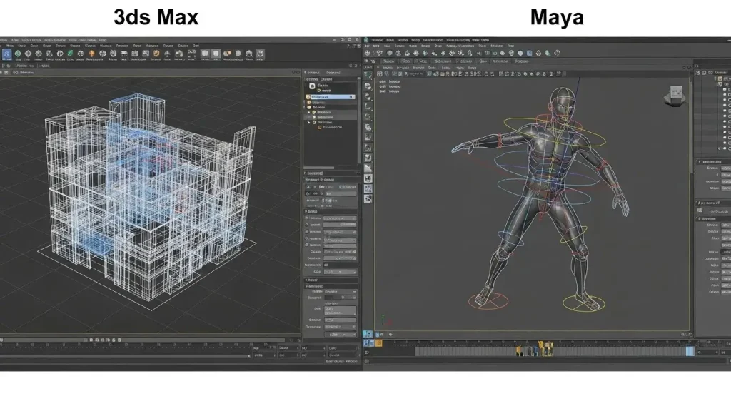 Difference Between 3Ds Max vs Maya 2 Details Differences Between 3Ds Max Vs Maya