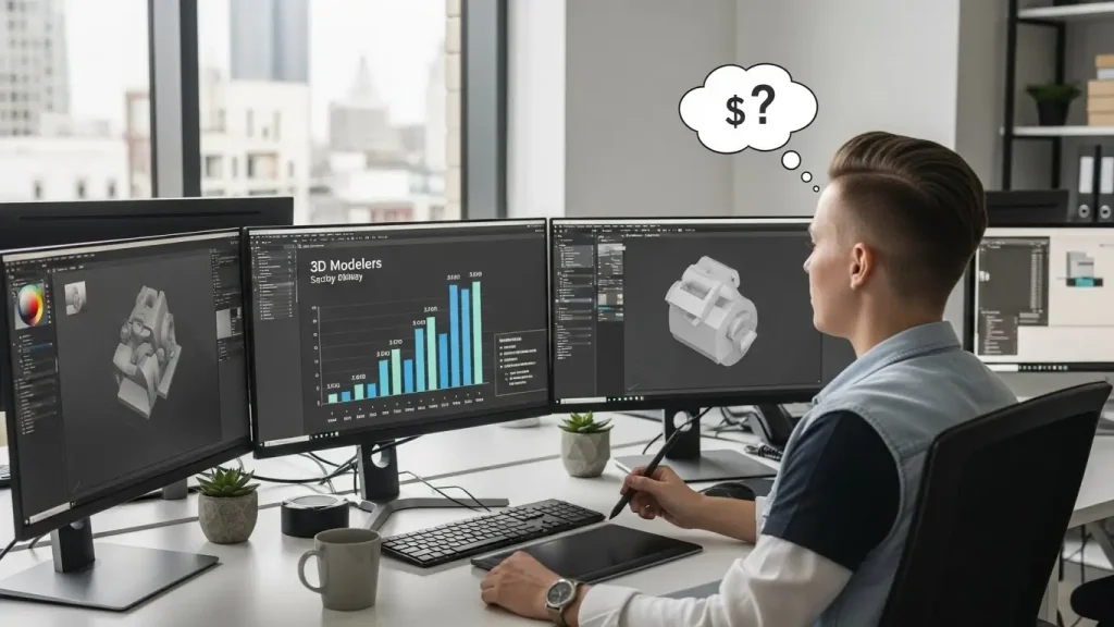 How Much Does a 3D Modeler Earn?