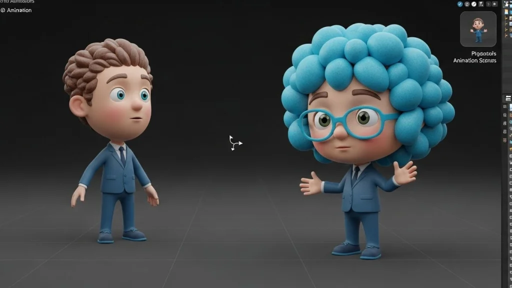 How to make a 3D animation