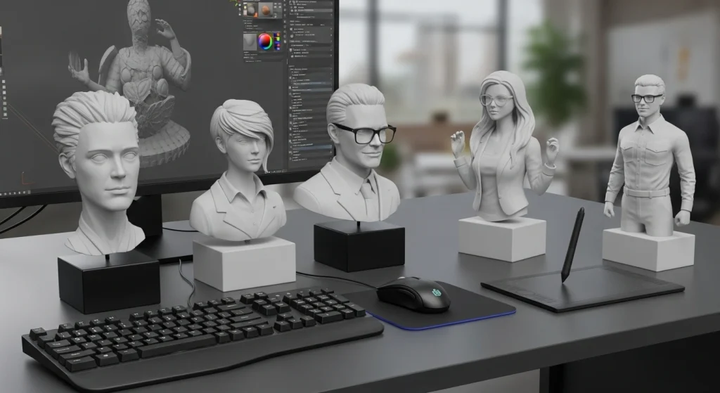 3D Modeling vs Sculpting: Discover Which One Is Truly Right for You 3 The sector where used in 3D modeling and sculpting: