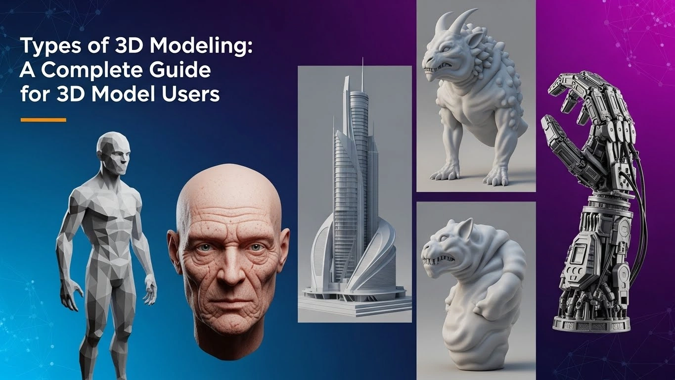 Types of 3D Modeling