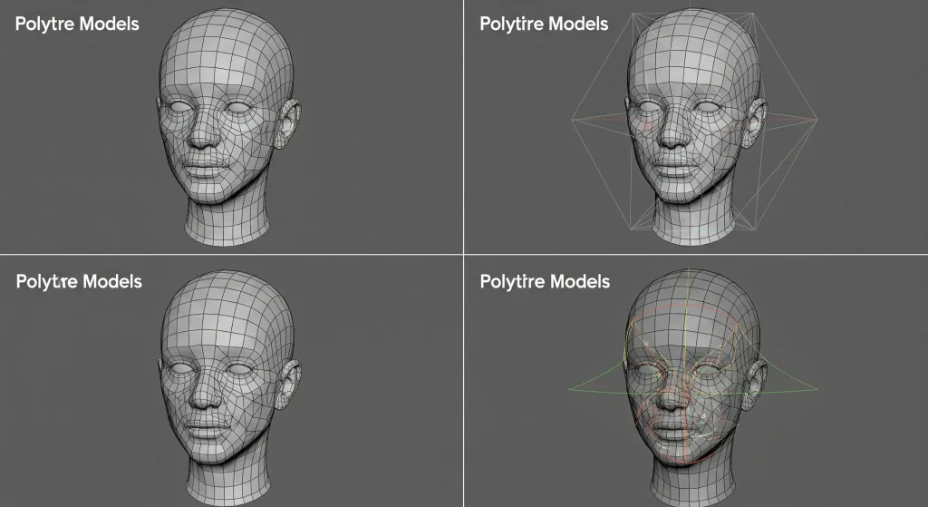 What Are the Different Polygon Modeling Techniques for 3D Models?