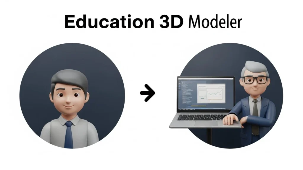 What education do you need to become a 3D modeler?