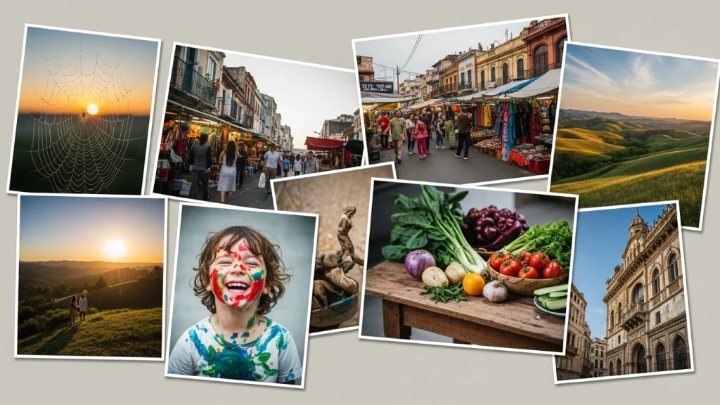 With Real-Life Photographs