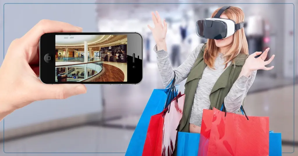 AR VR in shopping