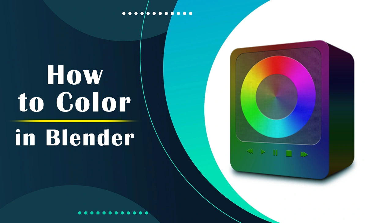How to Color in Blender