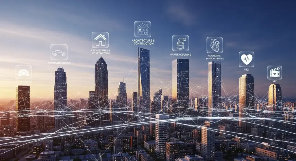 Industries Benefiting from AI in 3D Modeling