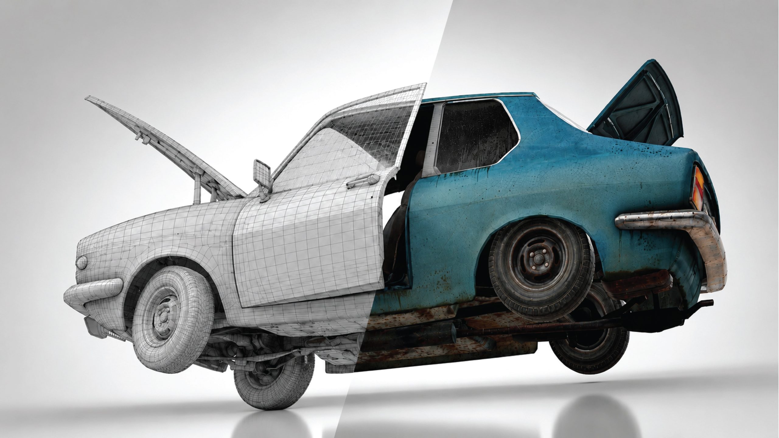 3d car modeling service by nby it