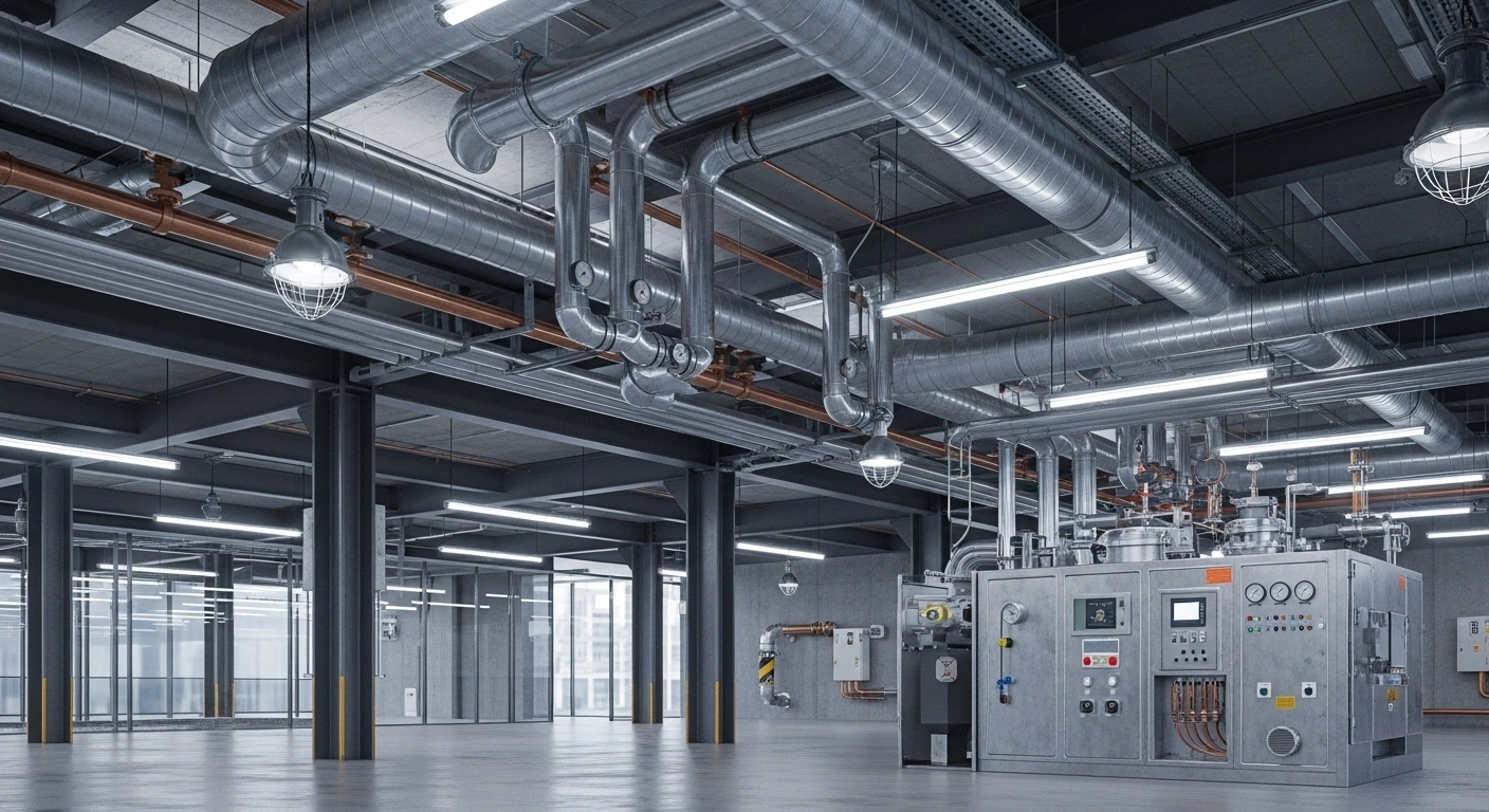 3D Industrial Interior Modeling