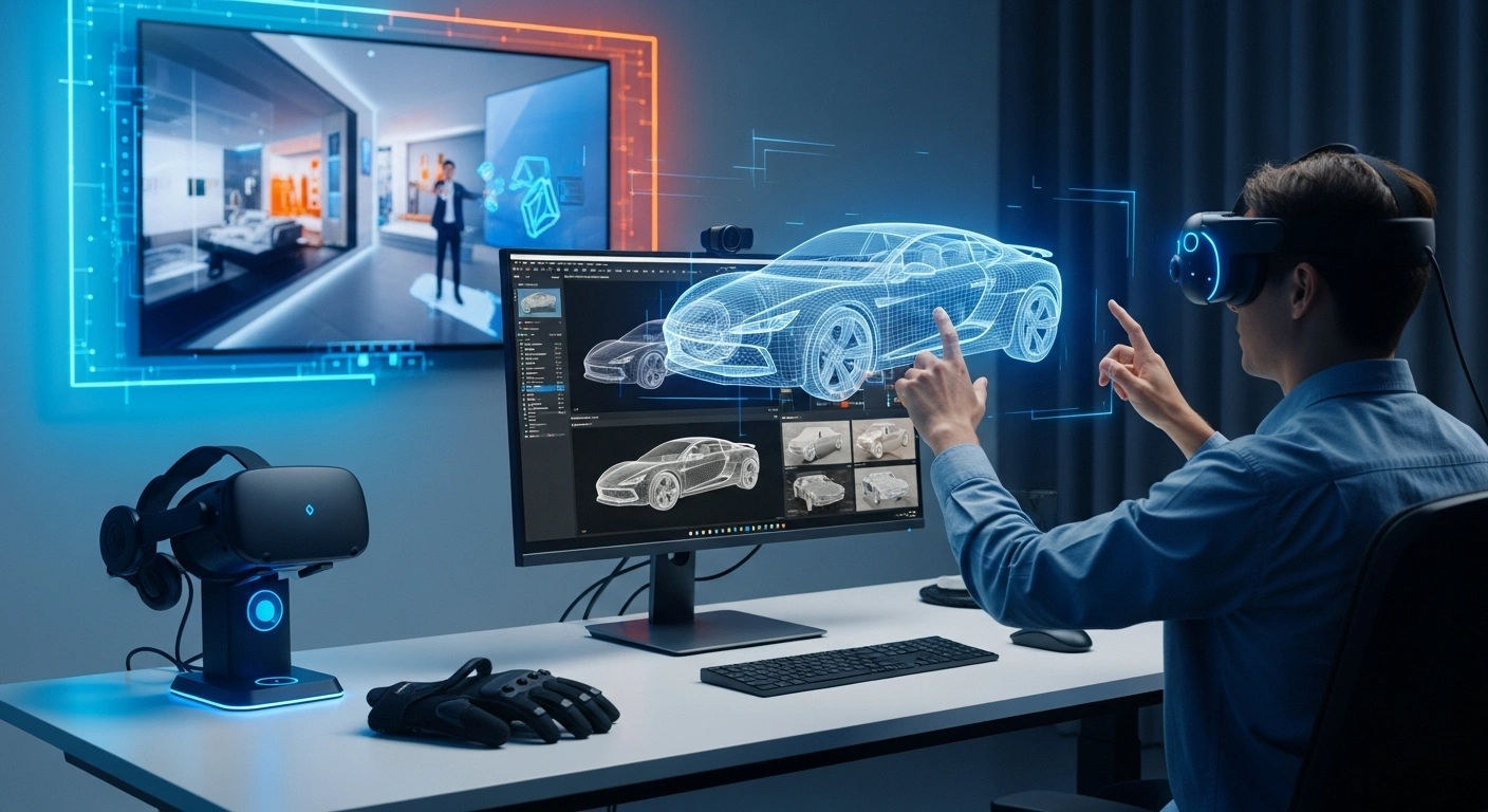 AR VR And MR 3D Modeling Services