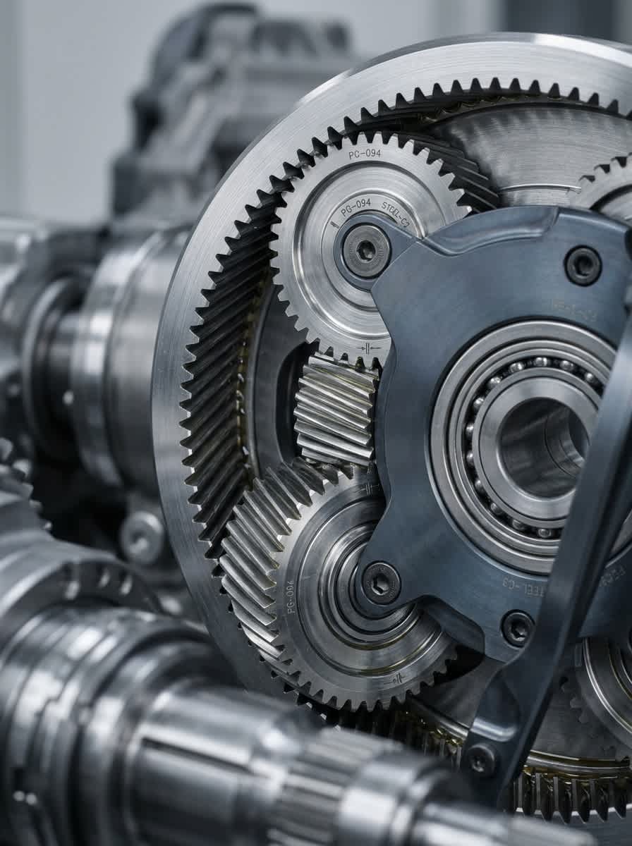 Mechanical assembly model with exploded view