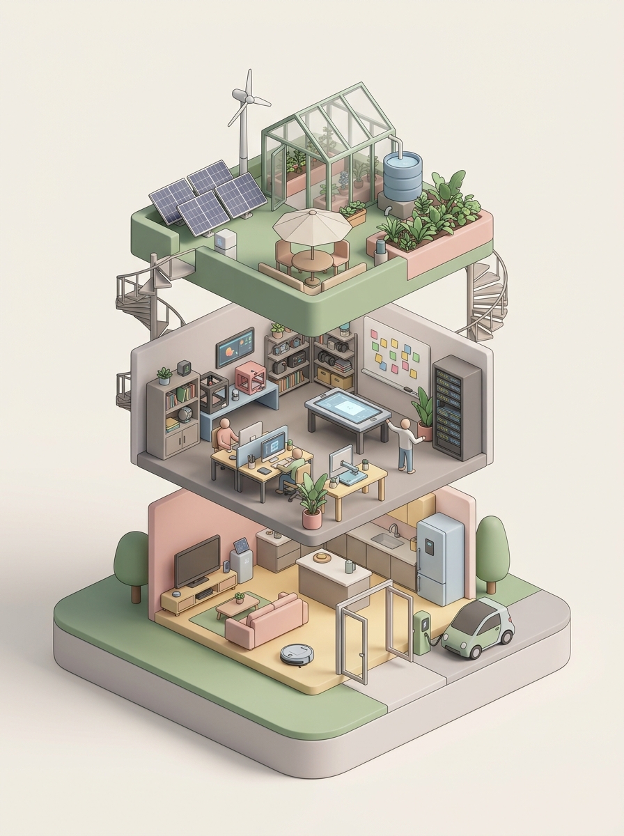 Cutaway 3D illustration showing internal parts