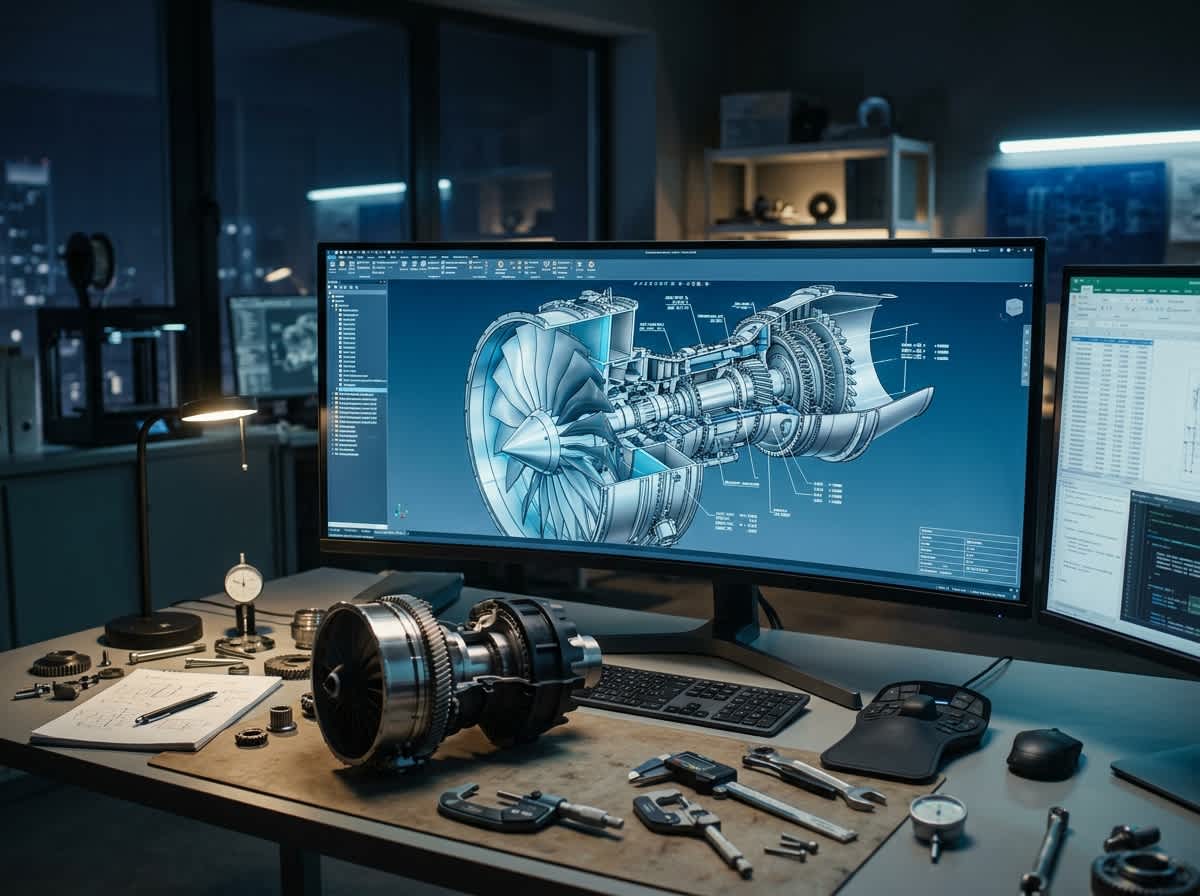 Mechanical CAD design services by NBY IT Solution