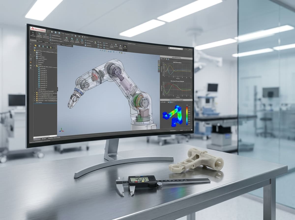 Medical device CAD design services by NBY IT Solution