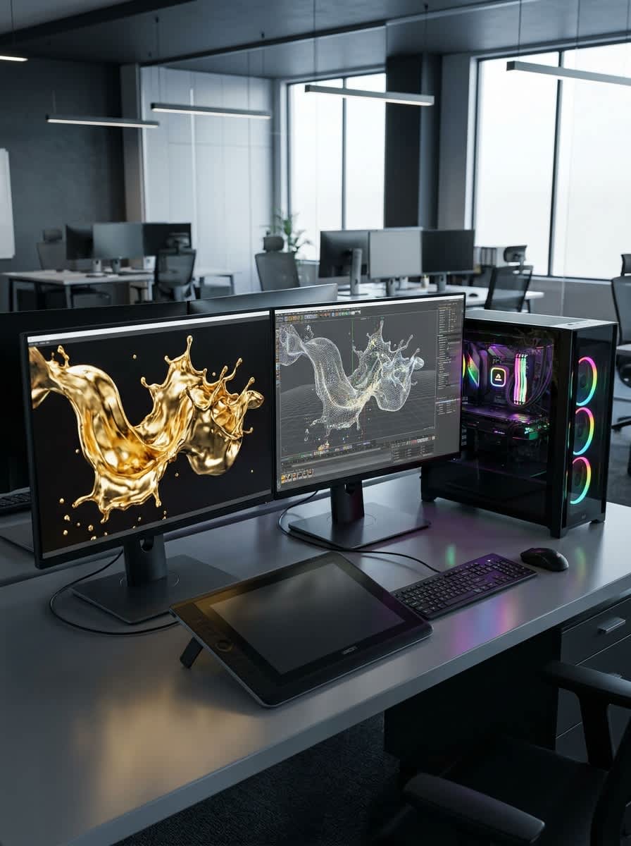 CGI studio image of a product on a white background