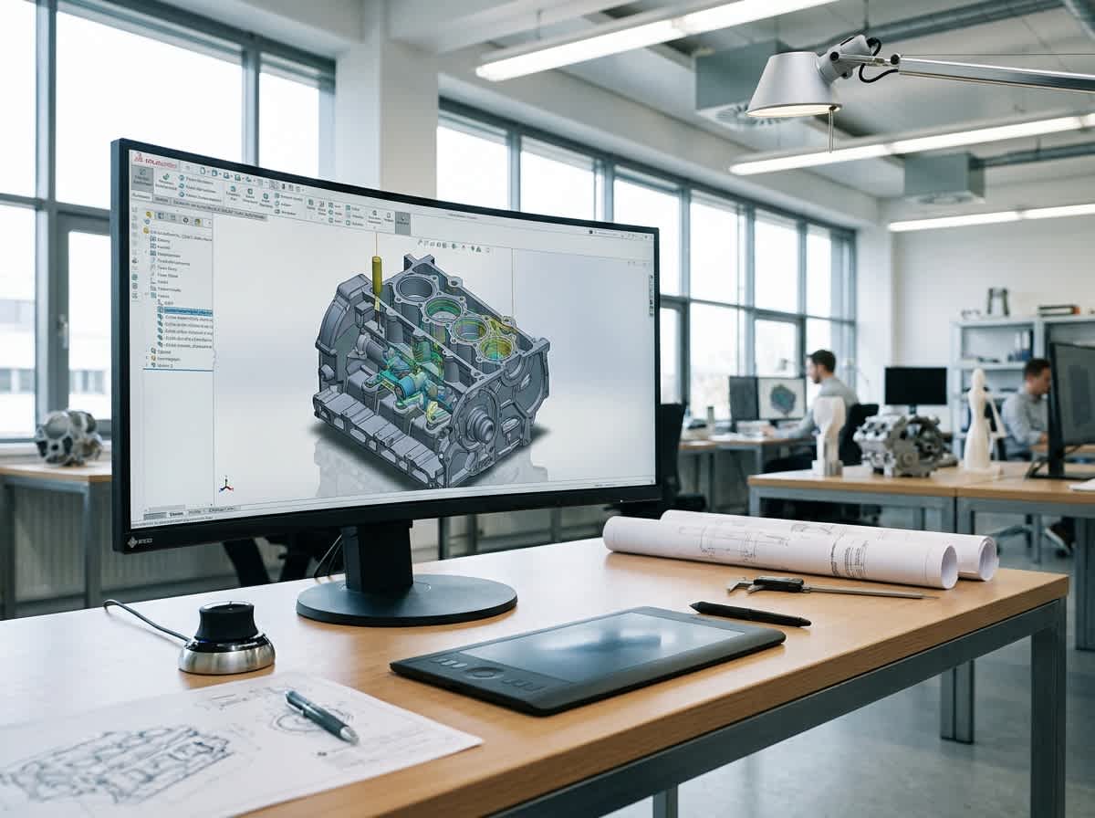 SolidWorks design services by NBY IT Solution